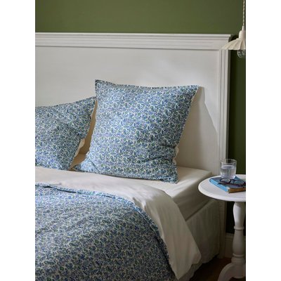 Taie d'oreiller percale de coton et tissu Liberty CYRILLUS
