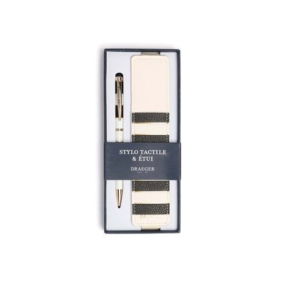 Stylo Tactile avec Etui Office Chic - Plusieurs Motifs DRAEGER PARIS