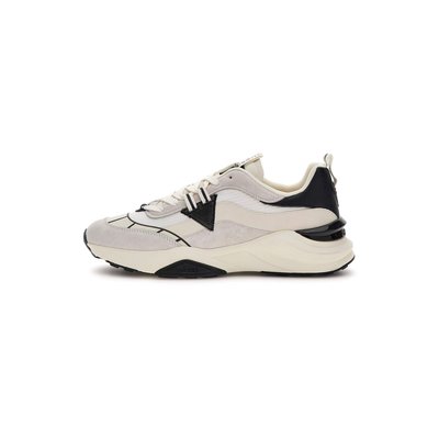 Baskets De Running Valencia Cuir Mélangé GUESS