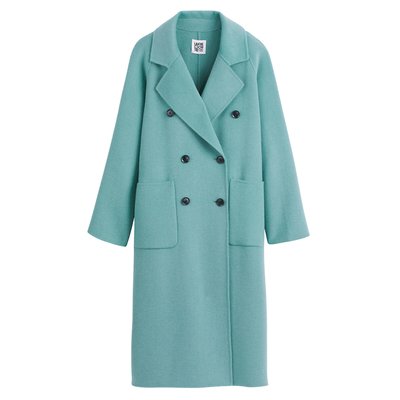 Signatures Martial Oversize Coat in Wool Mix LA REDOUTE COLLECTIONS