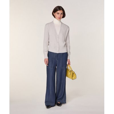 Gilet court en laine mérinos RODIER