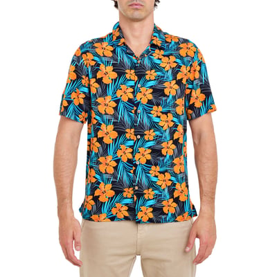 CHEMISE HAWAÏENNE ORANGEFLO PULLIN