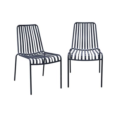 Chaise de jardin empilable acier (lot de 2) FLORIDA SWEEEK