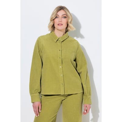 Chemise en velours côtelé, coupe Boxy Fit ULLA POPKEN