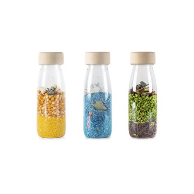 Lot de 3 bouteilles sensorielles PETIT BOUM