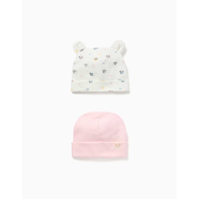 Lot de 2 bonnets en coton avec motif Minnie ZIPPY