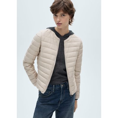 Anorak court matelassé poches MANGO