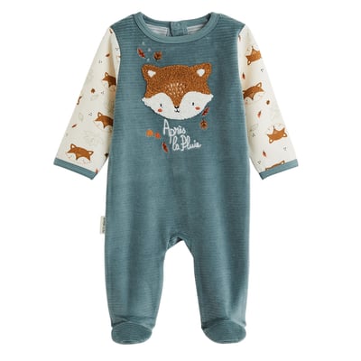 Pyjama bébé en velours Ginkgo PETIT BEGUIN