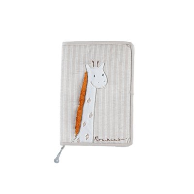 Protège Carnet de Santé girafe Tiga NOUKIE'S