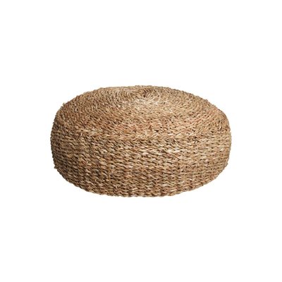 Pouf rond en jonc de mer AUBRY GASPARD