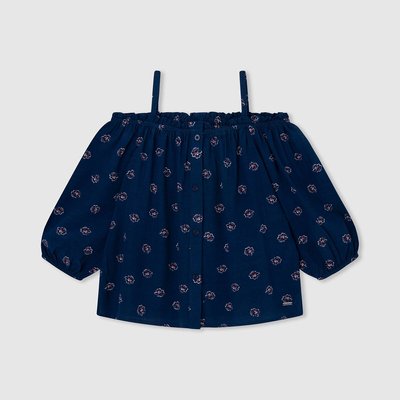 Blouse manches bouffantes imprimée PEPE JEANS