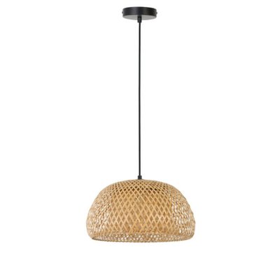 Lampe Suspendue Bambou TIMEO LIGHT & LIVING 
