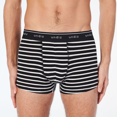 Boxer à rayures en coton NOIRAYIZ UNDIZ