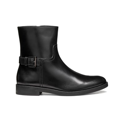 Bottines plates en cuir, ESMEENA GEOX