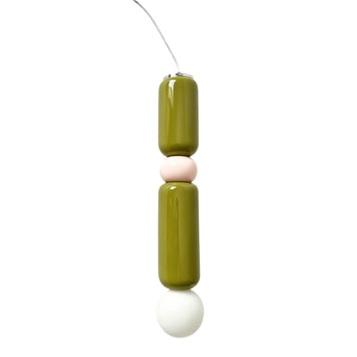 Suspension intérieur céramique et verre Ø8cm LOLY SWEEEK