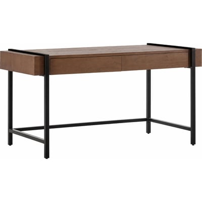 Bureau en bois d'orme et métal RECOLLECTION