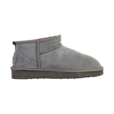Boots femme gris clair La Redoute