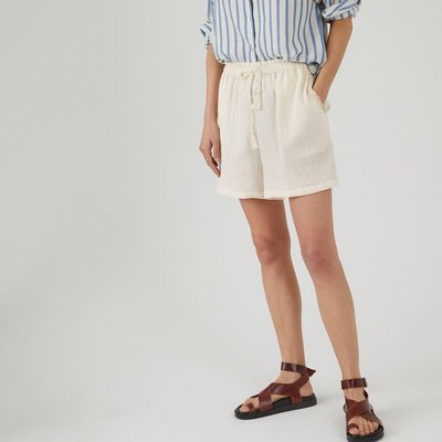 Cotton Muslin Shorts LA REDOUTE COLLECTIONS