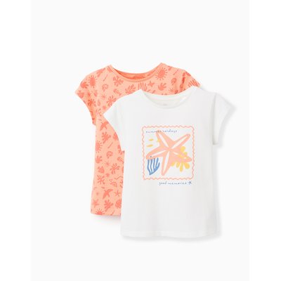 Pack 2 T-shirts en Coton ZIPPY