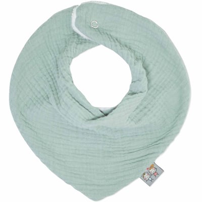 Bavoir bandana gaze de coton et bambou JEANNE SEVIRA KIDS