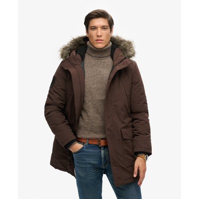 Parka à capuche à imitation fourrure Everest SUPERDRY