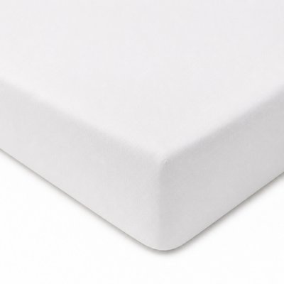 Drap Housse Bonnet:25cm 100%coton Lave 57fils Uni Lave C DESIGN HOME TEXTILE