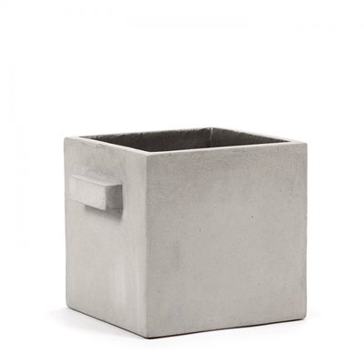 Pot Béton Cubique Marie 22 x 22 x 22 cm SERAX