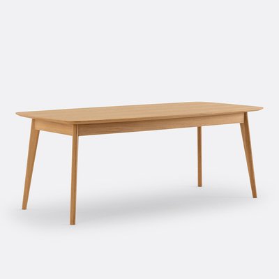 Biface Oak Veneer Dining Table (Seats 8) LA REDOUTE INTERIEURS