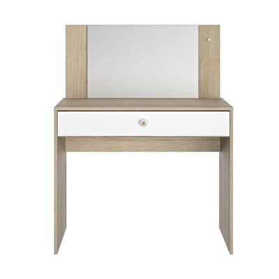 Coiffeuse avec 1 tiroir de rangement L94 cm - MAKEUP CALICOSY