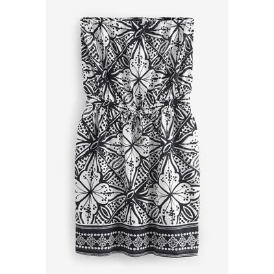 Robe d'été courte bandeau en jersey NEXT