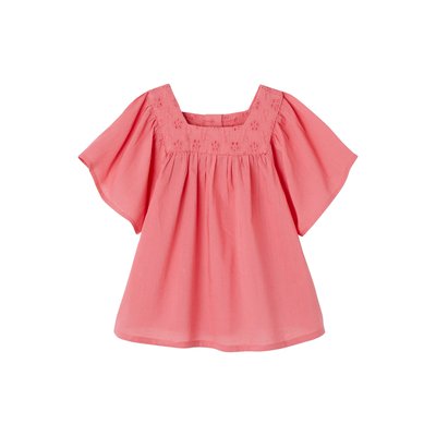Blouse encolure carrée en broderie anglaise VERTBAUDET