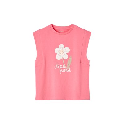 T-shirt à épaulettes motif placé VERTBAUDET