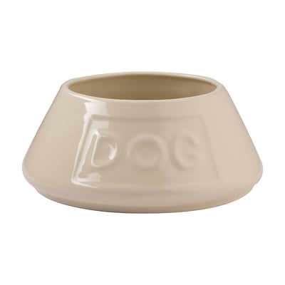 Non-Tip Lettered Dog Bowl 21cm MASON CASH