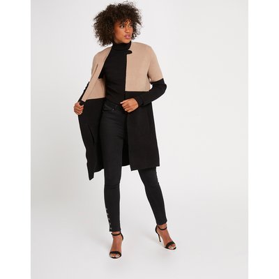 Gilet long bicolore MORGAN