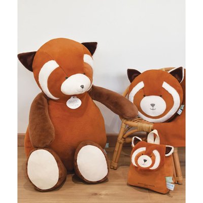 Coussin pour enfant Panda roux DOUDOU ET COMPAGNIE