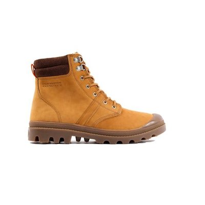 Baskets montantes en cuir Pallabrousse Sc Wp+ Homme PALLADIUM