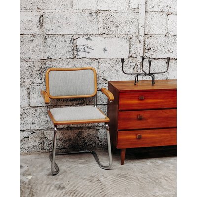 Fauteuil en métal Jakob N°346 - Bon état DEBONGOUT
