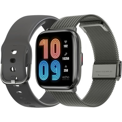 Montre connectée Rainbow Nano Metal Silicone + Milanais ECHO