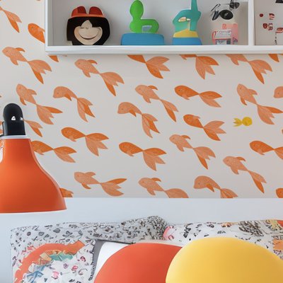 Papier peint panoramique Nage droit devant toi ACTE DECO