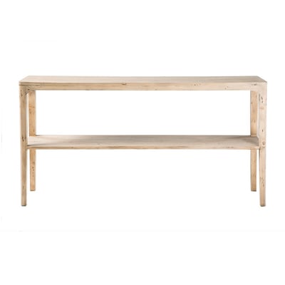 Console double plateaux en pin massif - HENRI SIGNATURE