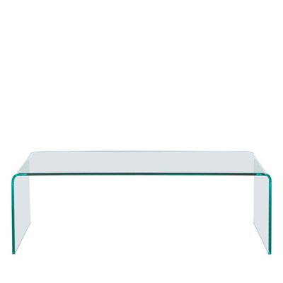 Table basse en verre L110cm- NIDO DRAWER