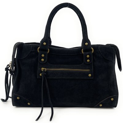 Sac à main en croute de cuir EDISON OH MY BAG