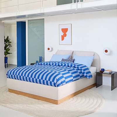 Cama com arrumação e estrado elevatório, Marica LA REDOUTE INTERIEURS
