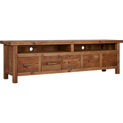 Meuble TV bois recyclé esprit naturel et authentique RECOLLECTION