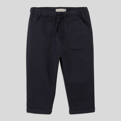 Pantalon taille élastique uni en coton BIO GOTS BOUT'CHOU