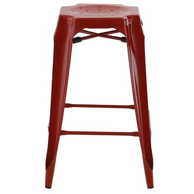 Tabouret snack rouge ZAGO