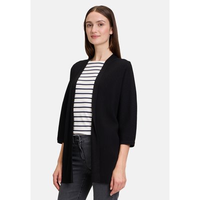 Cardigan long en maille de texture côtelée BETTY BARCLAY