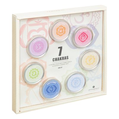 Coffret 7 bougies CHAKRA ATMOSPHERA
