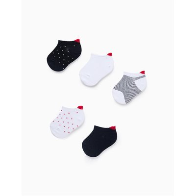 Pack 5 Paires de Socquettes avec Cœur ZIPPY