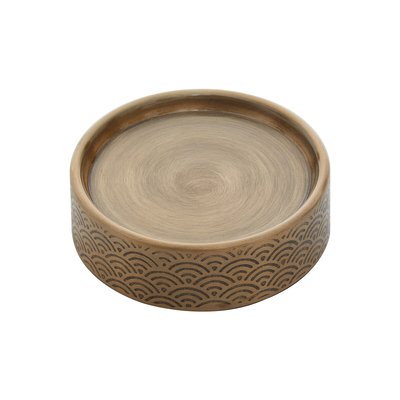 Art Deco Gold Finish Soap Dish SO'HOME